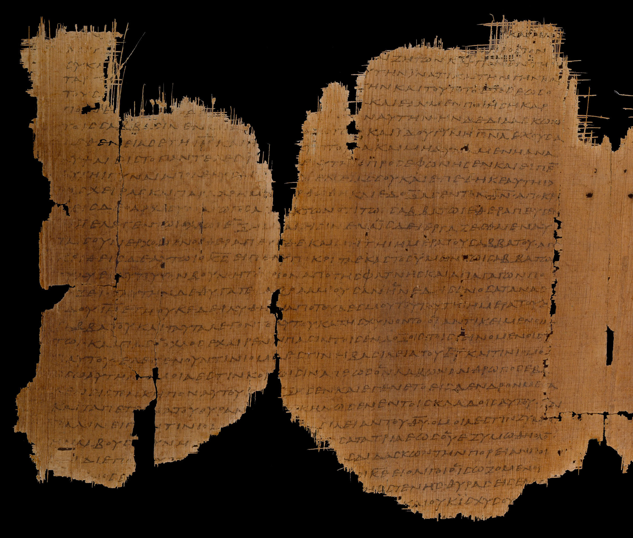 𝔓45, лист 14, Оборотная сторона (verso)