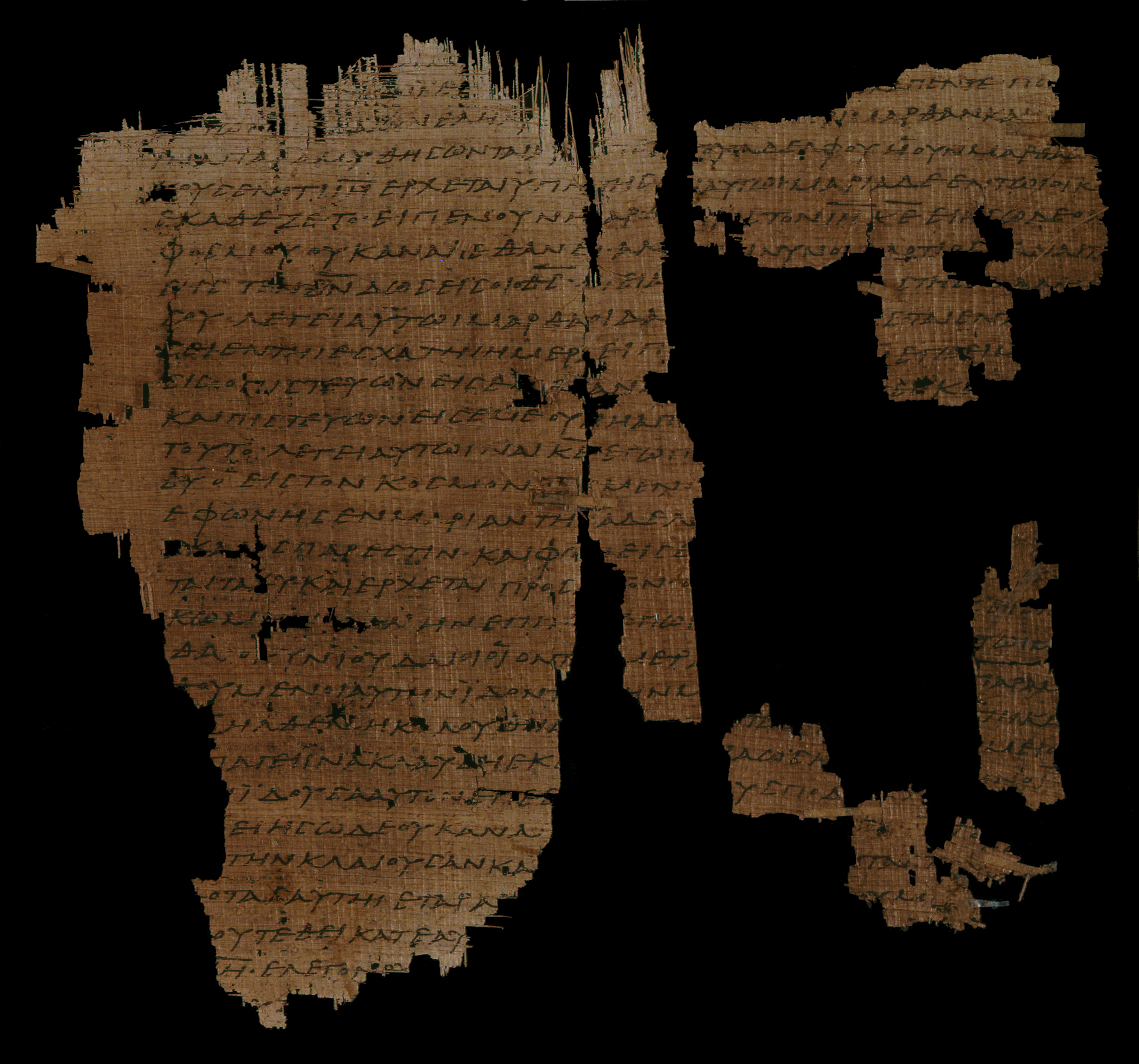 𝔓45, лист 18, Лицевая сторона (recto)