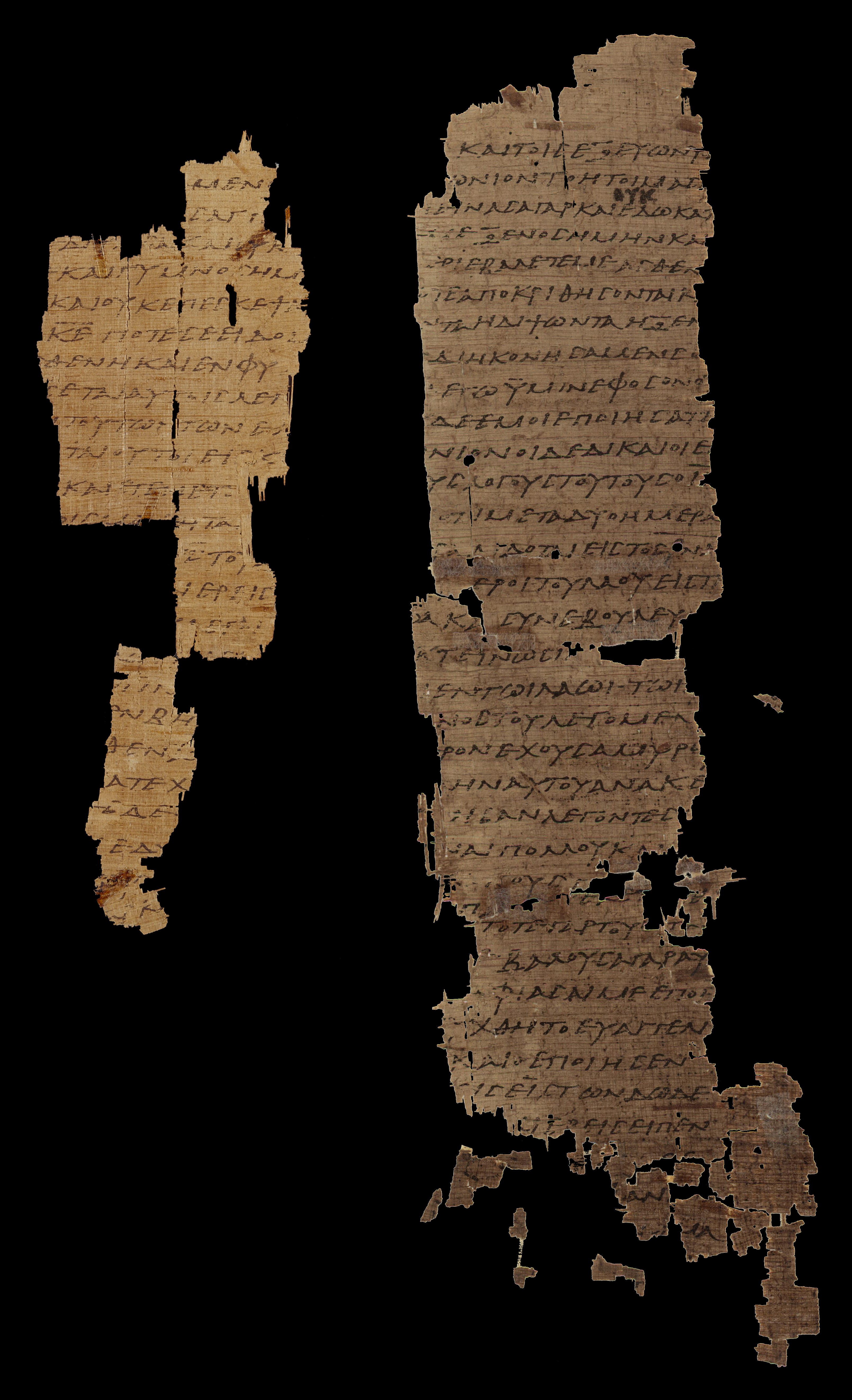 𝔓45, лист 2, Лицевая сторона (recto)