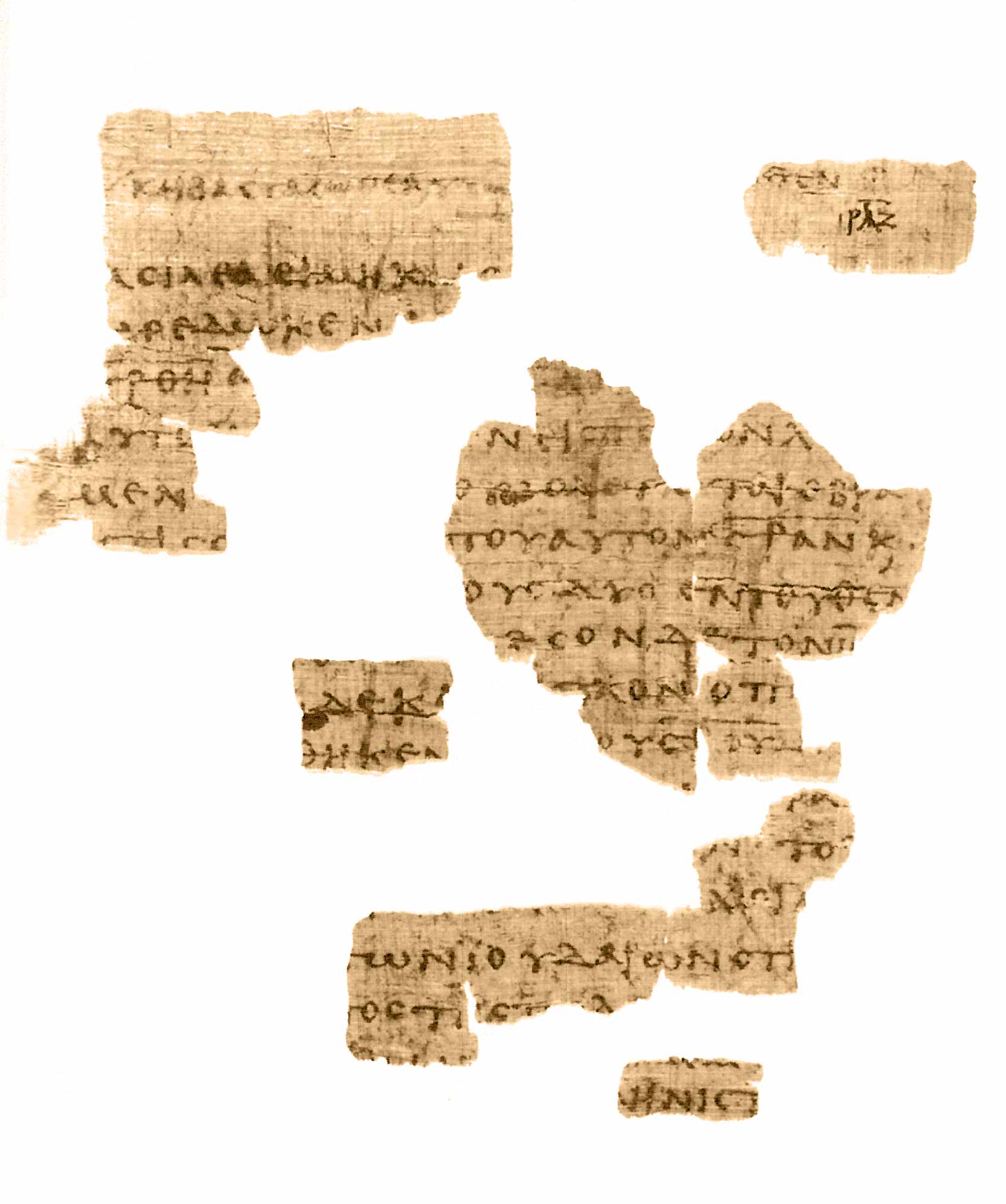 𝔓66, лист 67, Лицевая сторона (recto)