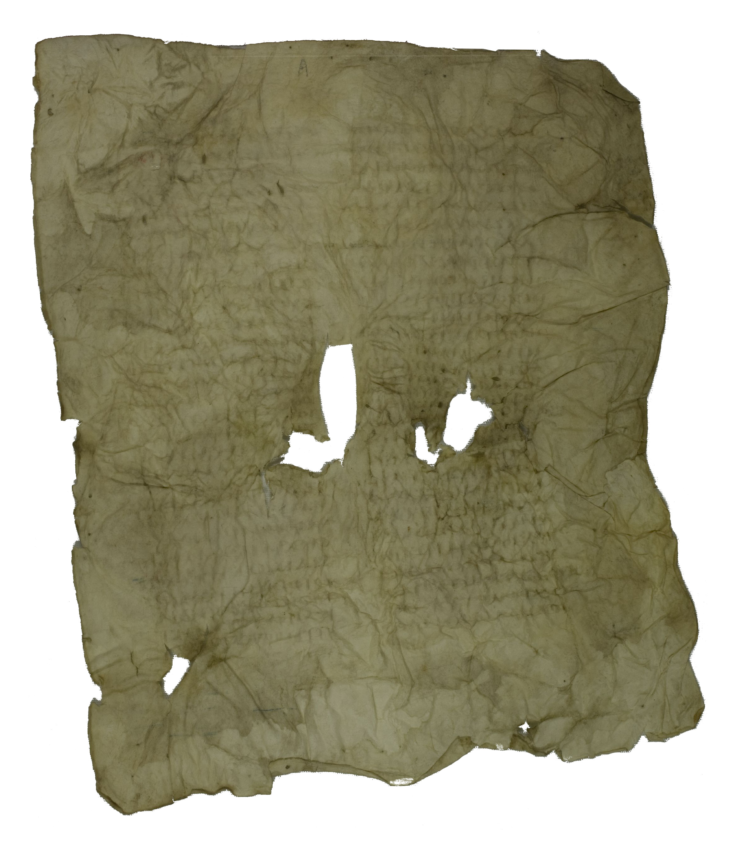 GA 0207, лист 1, Лицевая сторона (recto)