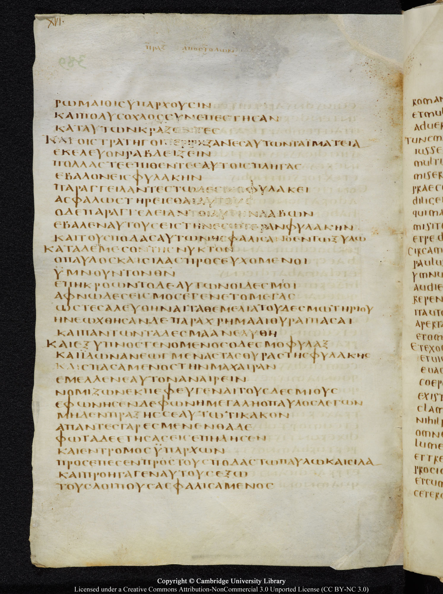 GA 05, лист 383, Оборотная сторона (verso)